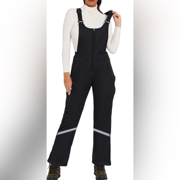 Ski Bibs Aldult Winter Warm Snow Pants L - Picture 1 of 5